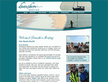 Tablet Screenshot of duneshoreboating.com